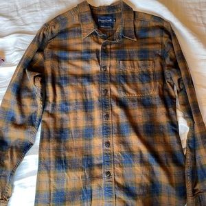 Freenote Cloth - Men’s Flannel Button Down Shirt - Medium